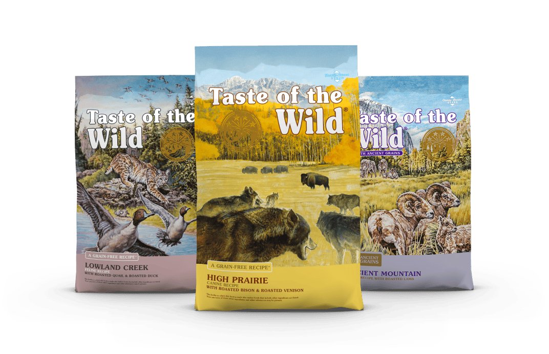 Familia de productos Taste of the Wild